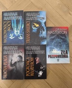 Zestaw Horrorów Graham Masterton | Klasyka Gatunku | Stan BDB