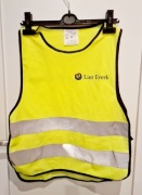 Kamizelka żółta odblaskowa na narty na rower M 10