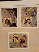 Gwinea Bissau 2005  Mi 3290-5 dinozaury komplet 6 x luxblok idealna pozycja