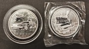 Back To The Future I i II, Perth Mint 2x1oz srebro 2020, 2021