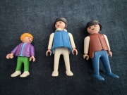 3 figurki playmobil geobra 1974