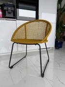 Krzesła do jadalni Sunset zółte Miloo Home - 4 sztuki