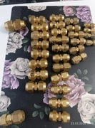 Zestaw złączka z narzutkami, nakrętkami klimatyzacja, chłodnictwo nowe 32sz