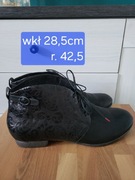 Oryginalne nowe skórzane botki damskie Think! Skóra naturalna 