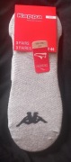 Kappa mikrostopki 42-44 szare 3-pak NOWE