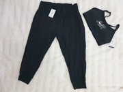  Spodnie dresowe do jogi top zestaw sportowy Nike r 1x 1xl xl 42 nowa 