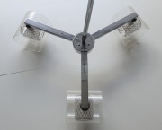 Lampa sufitowa LED 3 x zarówka 5W, 3000K, 4000LM