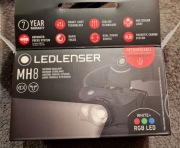Latarka czołowa Ledlenser mh8 rękawiczki taktyczne gratis