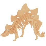 Puzzle drewniane 3 D_Stegosaurus_Dinozaur