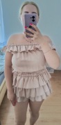 Kombinezon że spódniczko spodenkami rozmiar L/XL, nowy z metką