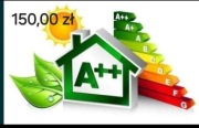 Świadectwo energetyczne / certyfikat energetyczny 