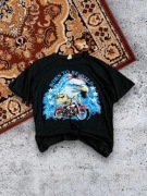 koszulka czarna z nadrukiem born to be wild