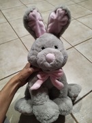 MASKOTKA ZABAWKA PLUSZAK KRÓLIK KRÓLICZEK ZAJĄC 30 CM PIĘKNY NA PREZENT