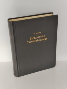 "Elektrische triebfahrzeuge" tom I - stara niemiecka książka o kolei