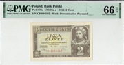 2 złote 1936 PMG66 CB4604363