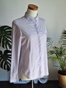 Elegancka koszula Sophie w delikatne fioletowe paseczki 34 36 