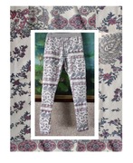 Made in Italy spodnie legginsy dresy  wyszczuplające bawełniane