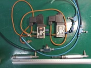 2x elektrozawór Herion 26254, 2x siłownik, zaworki