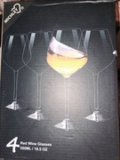 Kieliszki niełamliwe do wina czerwonego