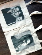 Torby bawełniane torebki tote bag bawełna cotton beżowa pedro pascal 