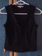 Top czarny lub różowy House