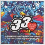 Folder z blokiem Fi 5429**ND i tokenem, 33 Finał WOŚP