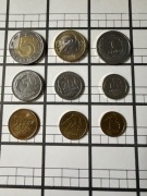 Zestaw monet obiegowych z 2010 roku / 9 szt /5,2,1zł i 50,20,10,5,2,1 gr.