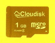 microSD 1 GB >> C L O U D I S K