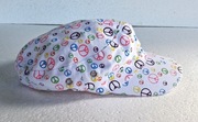 Bawełniana czapka z daszkiem w pacyfki  