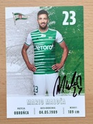 Autograf oficjalna karta klubowa Lechia Gdańsk 2022/23 Mario Maloca