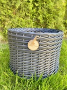 Rattanowa doniczka Cylinderniski