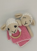 Zestaw szydełkowy zabawki hand made, rękodzielo