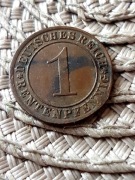 1 Pfenning Niemcy 1924r