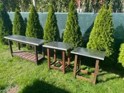 Stół masarski gastronomiczny cukierniczy roboczy 3 szt