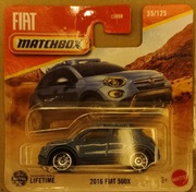 Matchbox 2016 Fiat 500X 35/125, model 1:64 Mattel