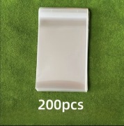 Koszulki na karty przezroczyste 200 szt ochrona ID kart kolekcjonerskich