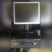 HP EliteDesk Intel Core i5, 4 GB + monitor LCD 19"