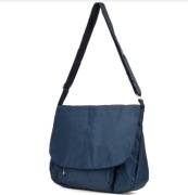 Beltimore granatowa torebka listonoszka długi pasek