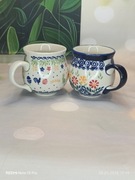 Kubek ceramiczny  czeski 300 ml dwupak ceramika Bolesławiec 