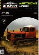 DT - 75 Ciągnik  Gąsienicowy