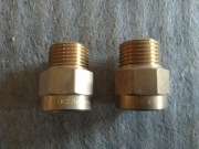 Nypel mosiężny do lutowania 22x1/2" GZ