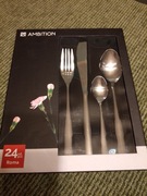 Sztućce obiadowe Ambition Roma 24 el.na 6 osob