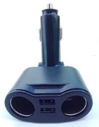 Ładowarka samochodowa do telefonu z woltomierzem akumulatora