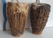 Afrykańskie bębny dwie sztuki