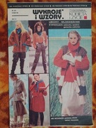 Wykroje i wzory tygodnika Kobieta i Życie 1/1983