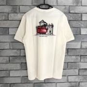Koszulka t-shirt the north face tnf logo spain Hiszpania exploring kremowa