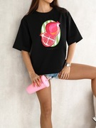 T-SHIRT DAMSKI NADRUK POLSKA MARKA NOWOŚĆ SM LXL