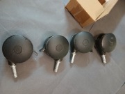 Kółka obrotowe z hamulcem do grila 7cm 4szt