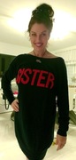Pinko sukienka tunika sweter rozmiar M