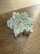 Świece sojowe ręcznie robione - śnieżynka zapachowe